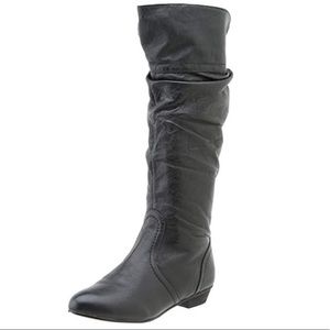 Slouchy Black Boots - Candence Steve Madden Boots